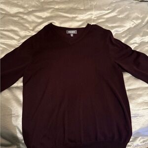 Bonobos V-Neck Sweater - Deep Brown